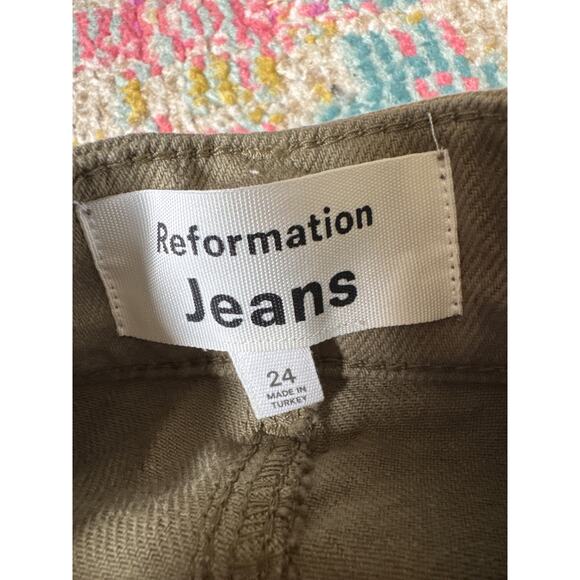 Reformation Maggi Cargo Midi Skirt 24 / Small - Picture 8 of 8